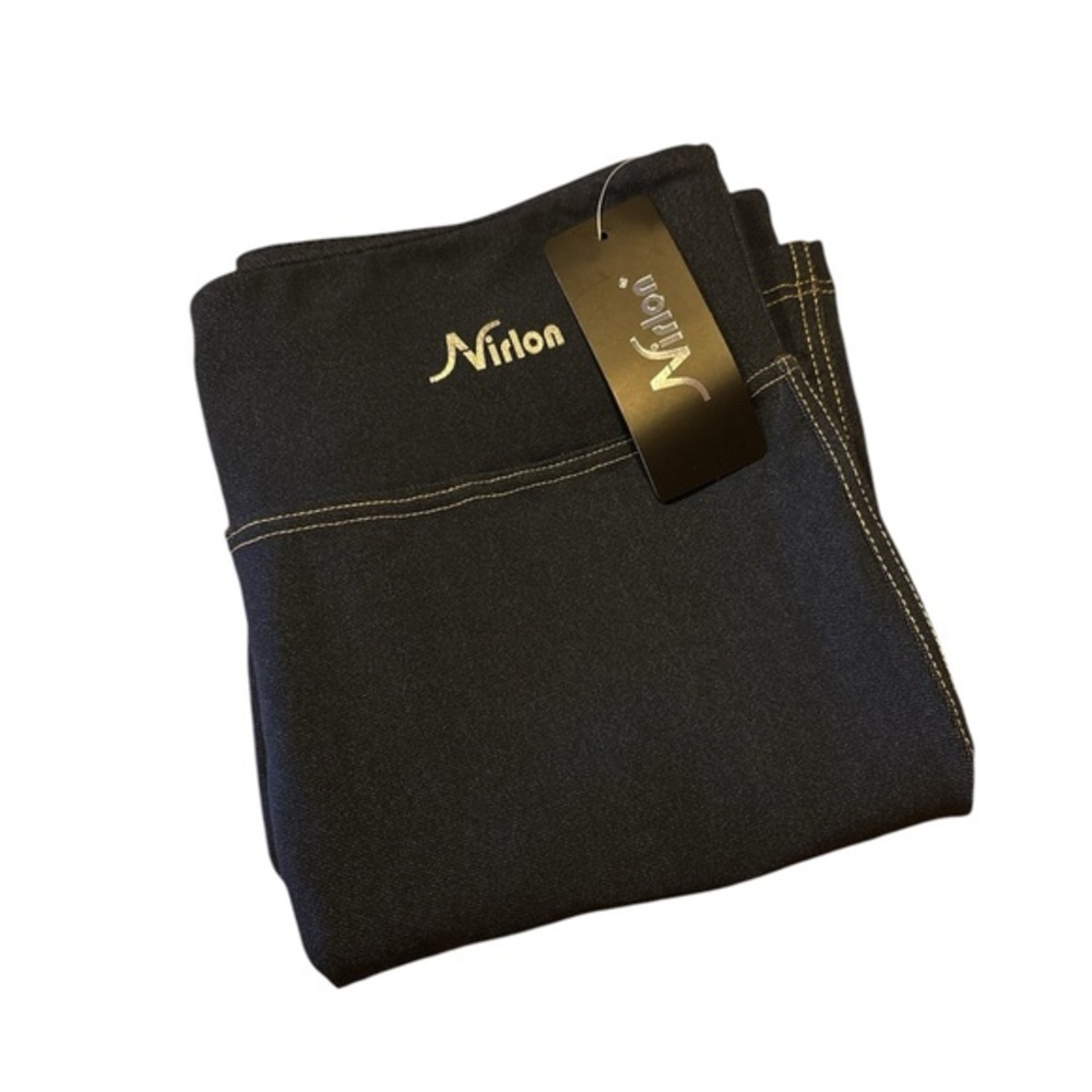 Nirlon Women's High Waist Tummy Control Jean Leggings with Pockets - M